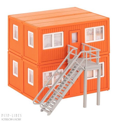 Faller 130135 Vier Bouwcontainers oranje 1:87 H0