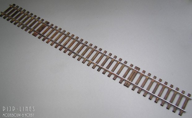 Miniart 35561 Stuk spoorrails Europees voorbeeld 1:35 modelbouw