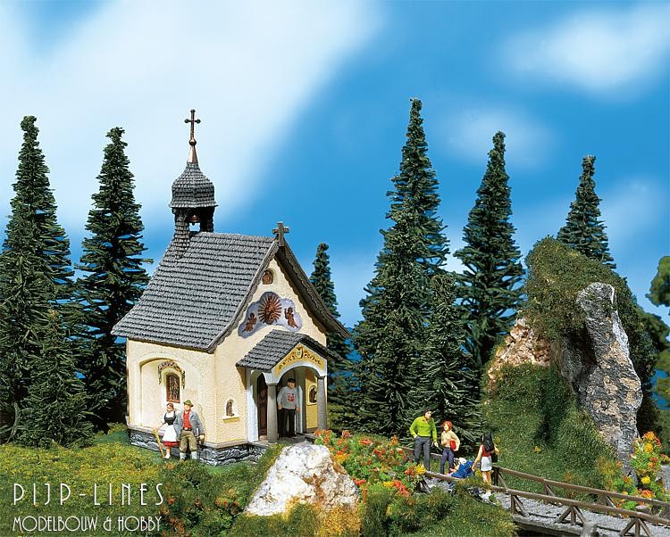 Faller 130237 Kapel St. Bernhard 1:87 - Pijp-Lines Modelbouw & Hobby