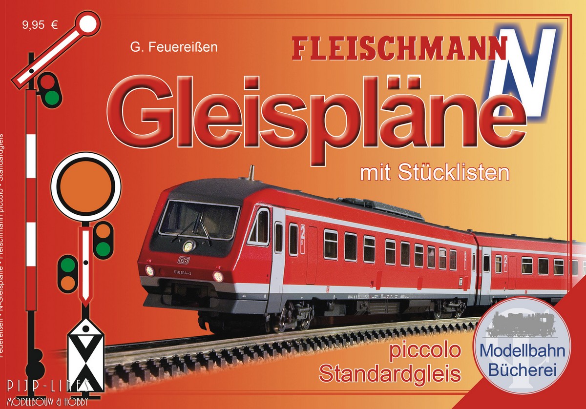 geweer Luik Emulatie Fleischmann 81399 Fleischmann Profi-rails railplan boek N - Pijp-Lines  Modelbouw & Hobby