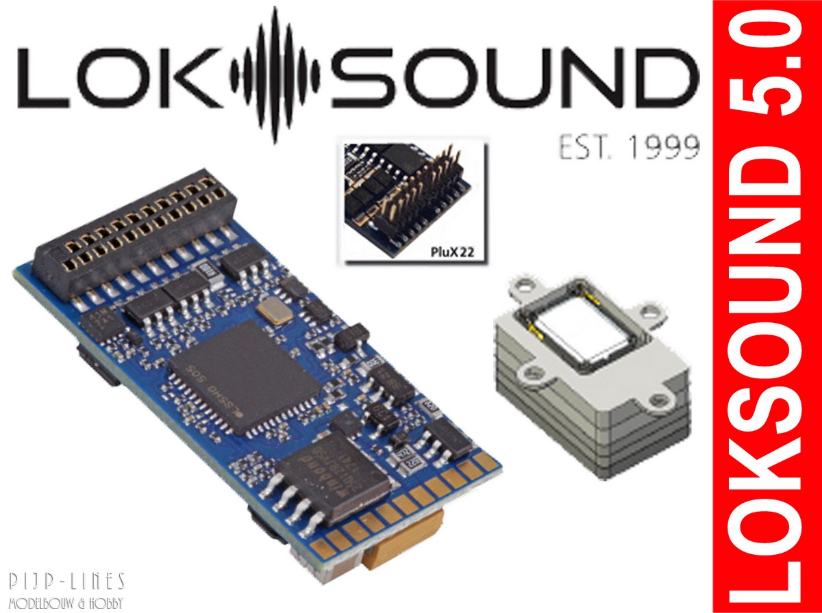 Sound Altop ESU 58412 h0 5 LokSound decoder DCC/Mot/MFX plux22 