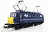 Piko 51915 NS E-lok 1100 met botsneus en blauwe zijwand DC Analoog