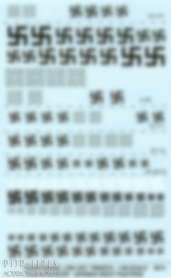 1:48 Luftwaffe WW2 Swastika decal vel