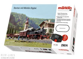marklin Digitale Startset DB BR 74 met goederentrein "Mobile Station"