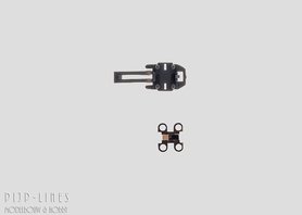 Stel met 8 scheidingstukken en 6 verbindingsveren