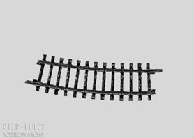 Marklin K-rails Gebogen railstuk