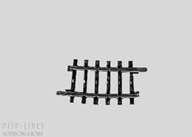 Marklin K-rails Gebogen railstuk