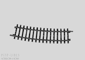 Marklin K-rails Gebogen railstuk