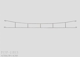 Marklin 70203 Rijdraad 203mm