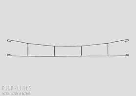 Marklin 70142 Rijdraad 142mm