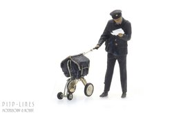 (PTT Post) Postbode met postkar