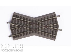 PIKO A-Gleis met bedding Kruising K30