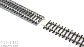 PIKO A-Gleis met bedding Overgangsrail "Piko A-Gleis zonder bedding" rails GUE231