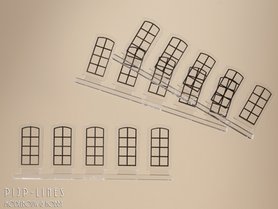 Auhagen 80212 Industrieel raam L Auhagen 80212 Industrieel raam L