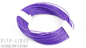 Draad Paars 5 meter extra dun