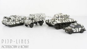 Set wintercamouflage modellen (D)