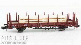 DB Rongenwagen met houtlading Type Ks