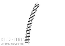 MINITRIX Gebogen rail R2b - 30°