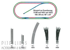 MINITRIX Uitbreiding set H2