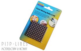 100 metalen mix balletjes voor verf 100 metalen mix balletjes voor verf