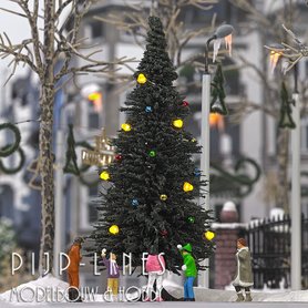 Kerstboom met licht LED