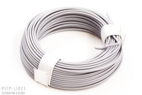 Draad Grijs 10 meter 0,14qmm