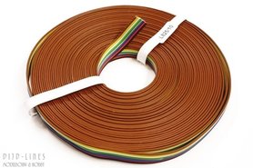 Draad 5-meter 8-polig 0,14qmm