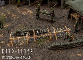 Prikkeldraadbarrière