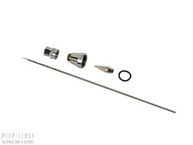 Naald, nozzle en spuitkop set voor de Basic set