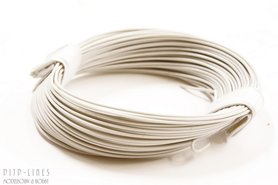 Draad Wit 5 meter extra dun