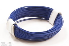 Draad Blauw 5 meter extra dun