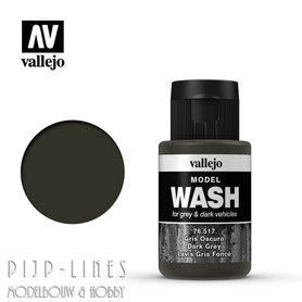 Model Wash Donker grijs