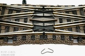 H0 spoor wisselnietje voor Fleischmann Engelse wissels