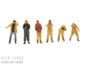 Zeelieden op volle zee