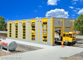 GleisBau onderhoudshal modern