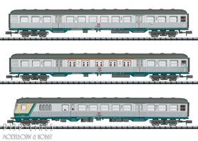 DB Zilverlingen rijtuigen set