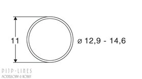 Antislipband 40070. Van 12,9mm tot 14,6mm