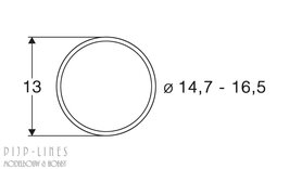 Antislipband 40071. Van 14,7mm tot 16,5mm