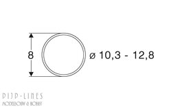 Antislipband 40069. Van 10,3mm tot 12,4mm