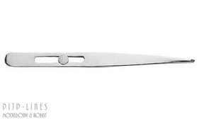 Pincet brede punt met glijslot