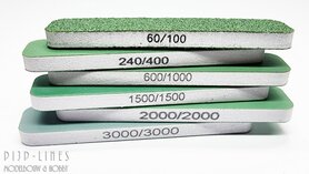 Polijstblokken 60 tot 3000 6st