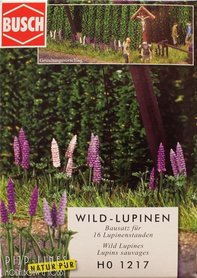 Wilde lupine paars