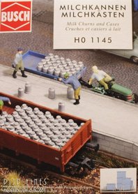 Melkbussen en kratten