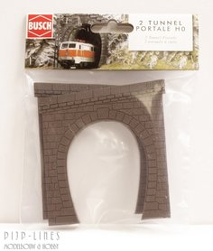 Busch 7025 Tunnelportalen (2stuks) Enkel