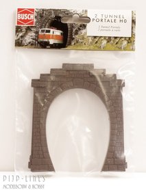 Busch 7026 Tunnelportalen (2stuks) Enkel