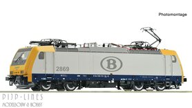 SNCB Elektrische Locomotief E186 TRAXX 2869 DC Analoog
