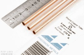 Koper buis. 5mm x 0.45mm x 4.1mm