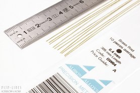 Messing staaf rond 0,4mm