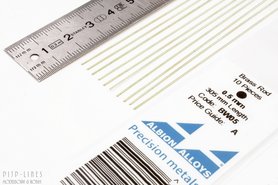 Messing staaf rond 0,5mm