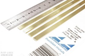 Messing Strip 6 mm x 0,8 mm